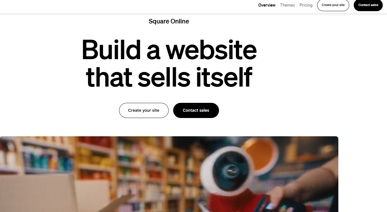 Square Online website builder