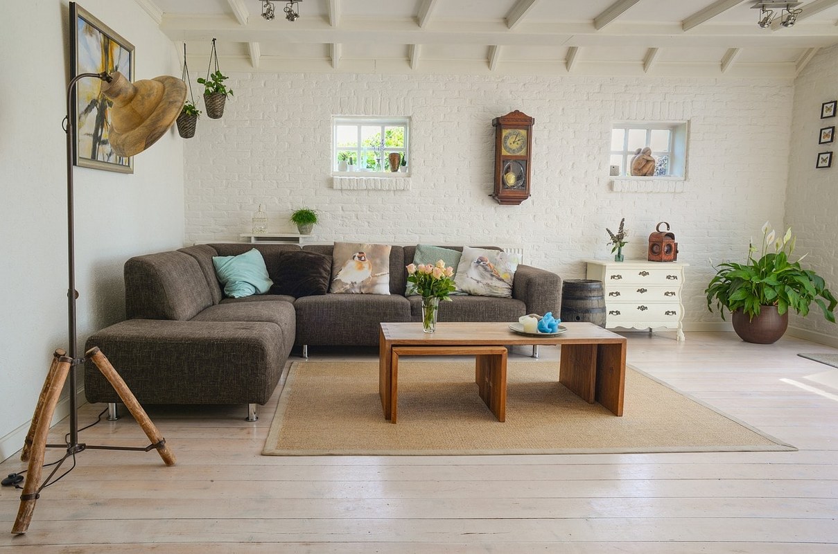 A well-decorated home.