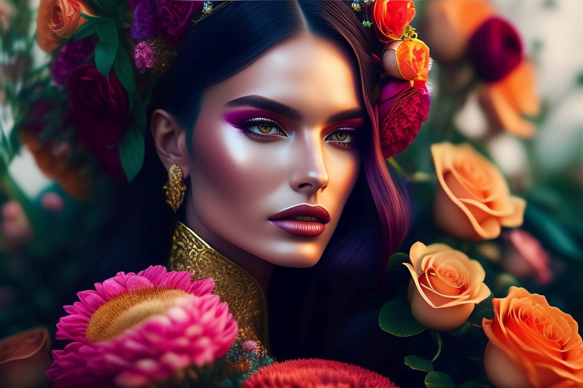 AI generated woman.