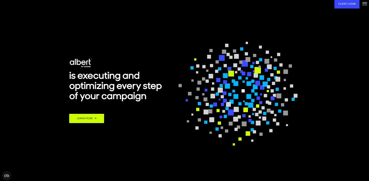 Albert.ai's website.