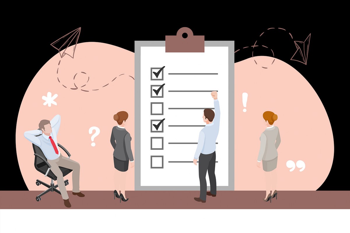 An illustration of a list.
