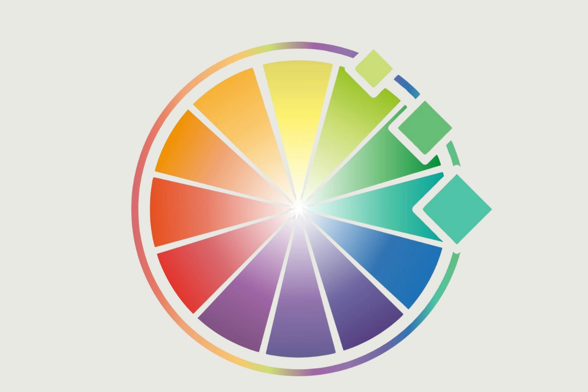 Analogous colors on the color wheel.