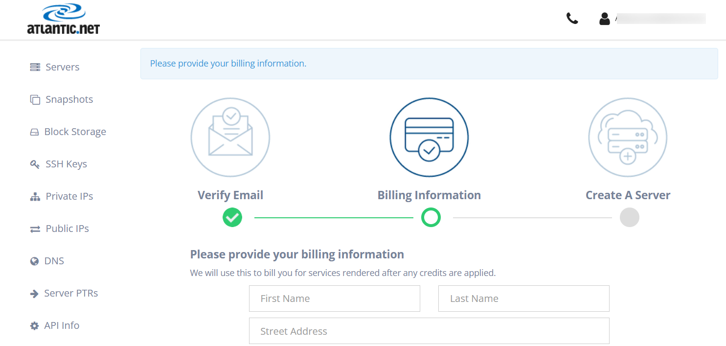 Account information