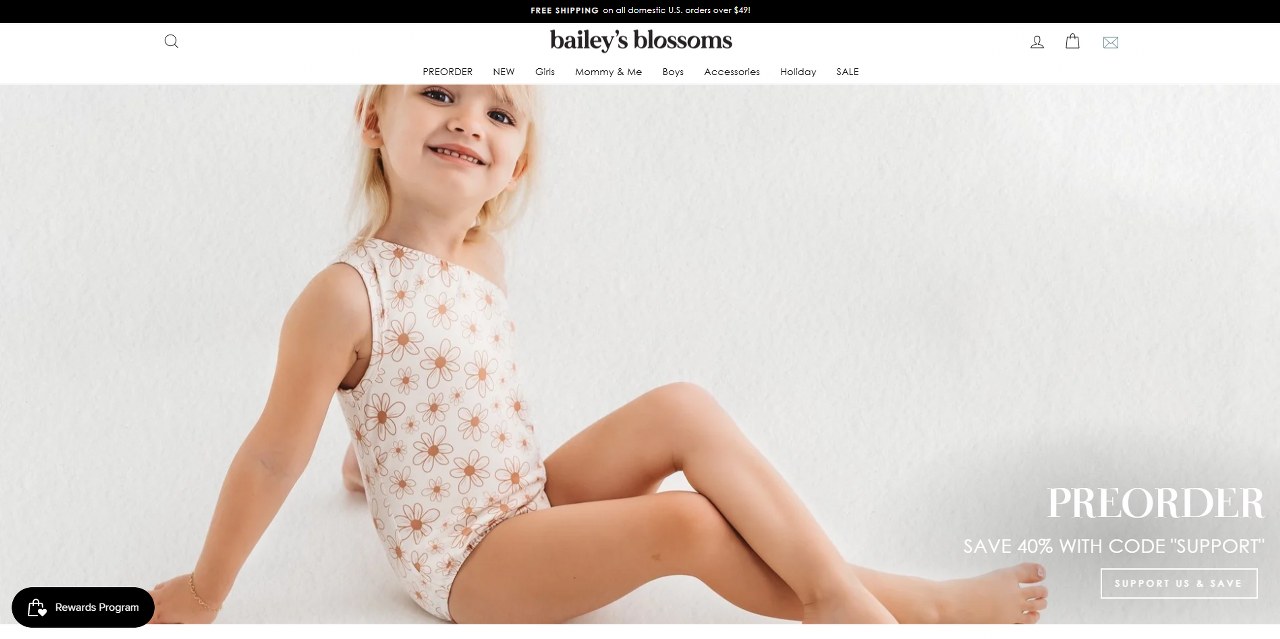 Bailey's Blossoms' website.