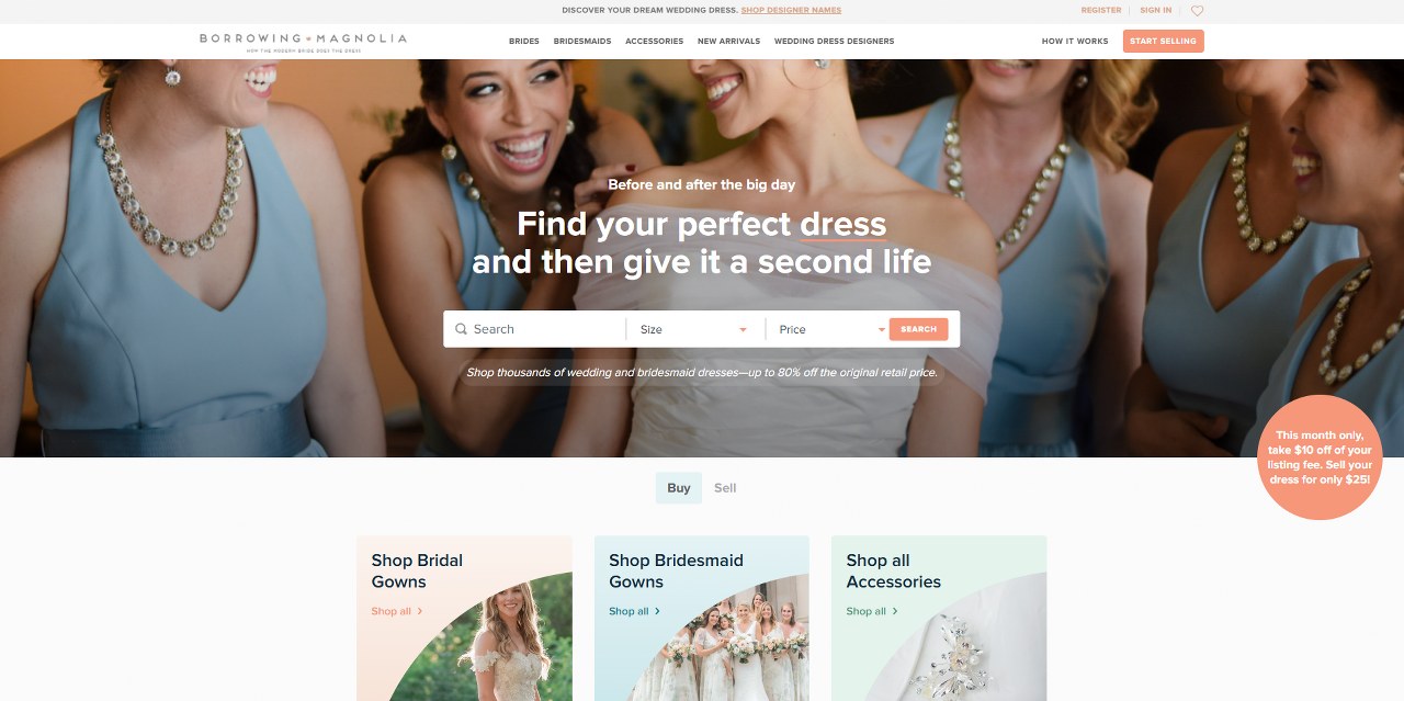 Borrowing Magnolia's website.