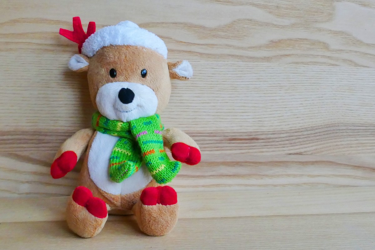 Brown Reindeer Plush Toy.