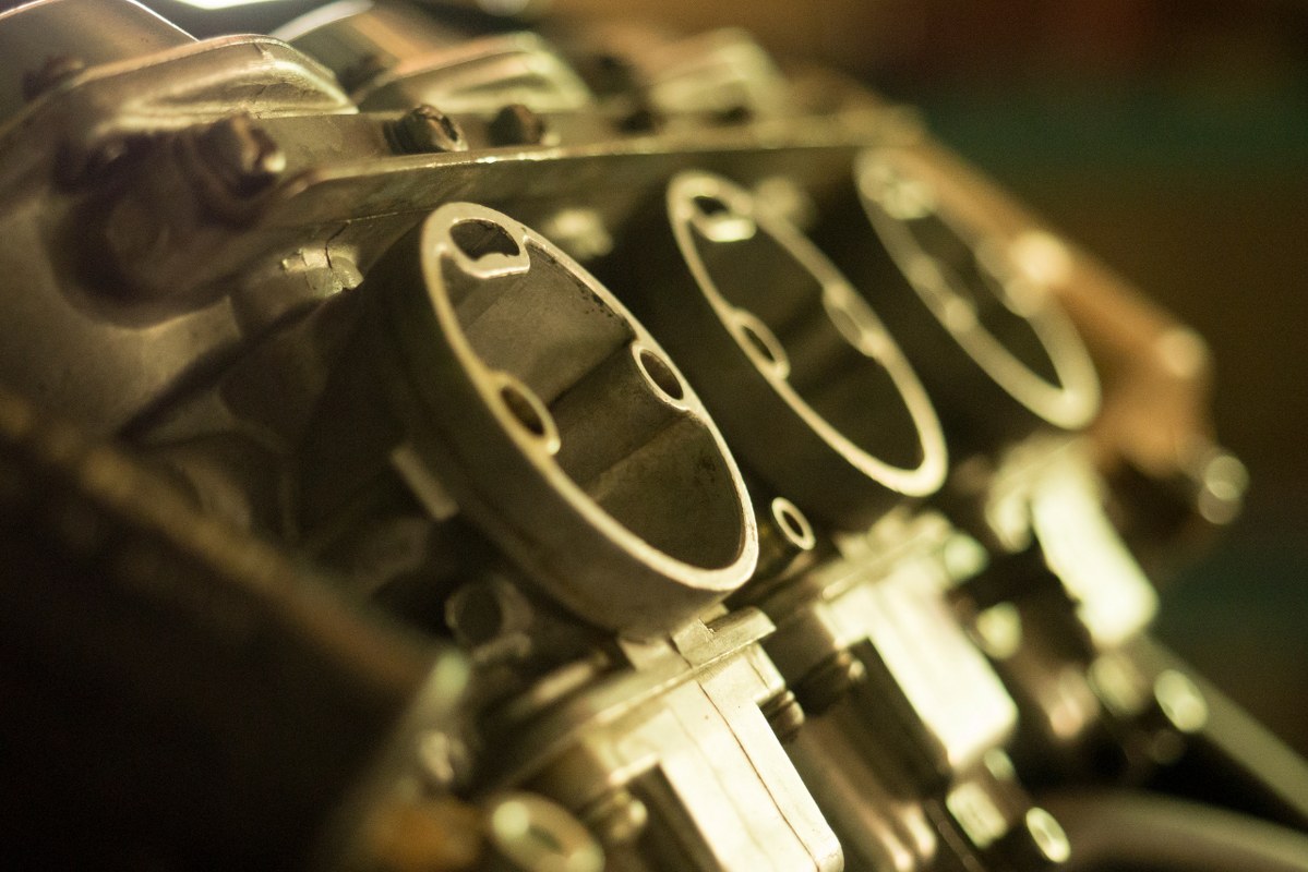 Close Up Photo of an Engine.