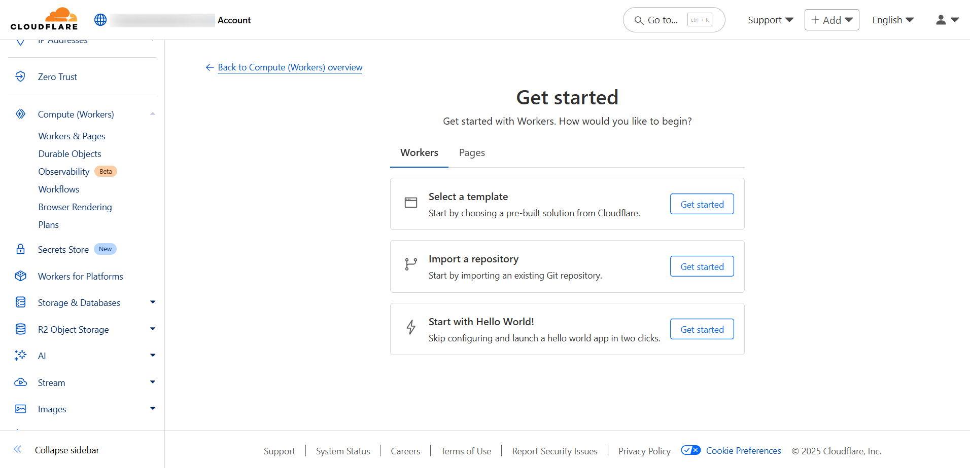 Cloudflare Registration and Creating a New Account