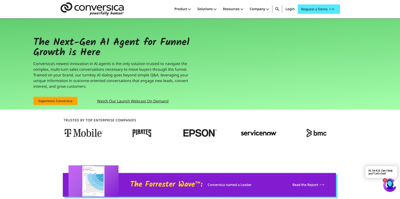 Conversica's website.