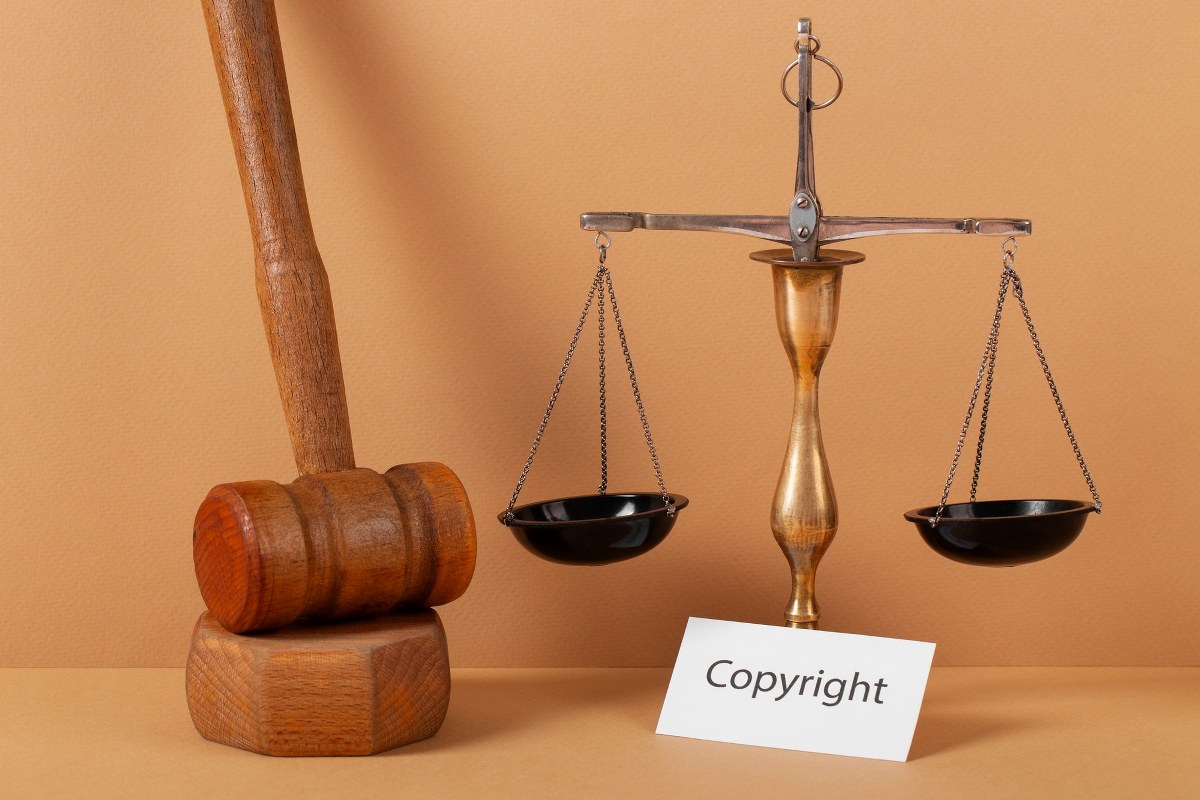 Copyright and law.