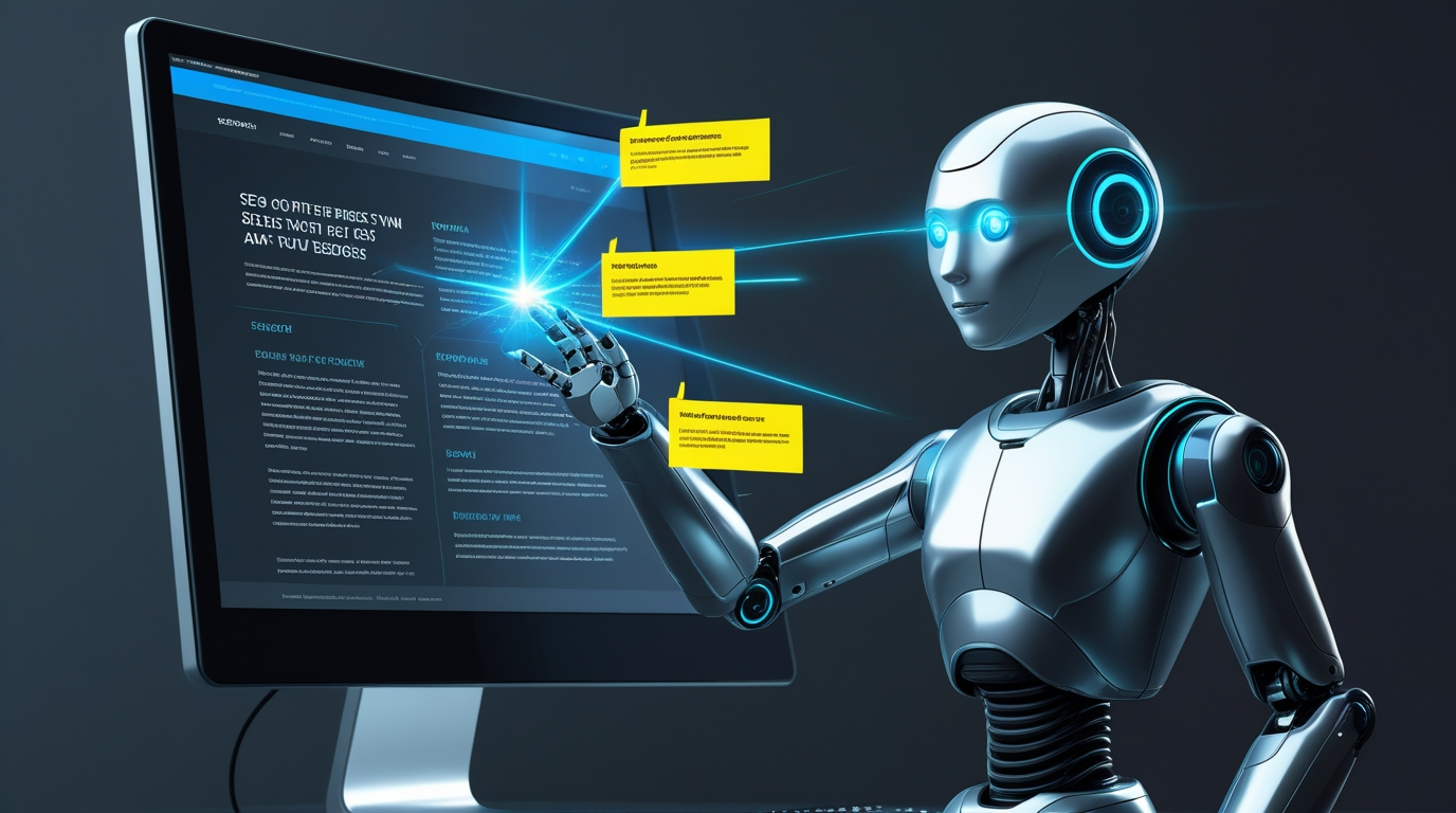 Core Elements of an AI SEO Audit - Robot Auditing
