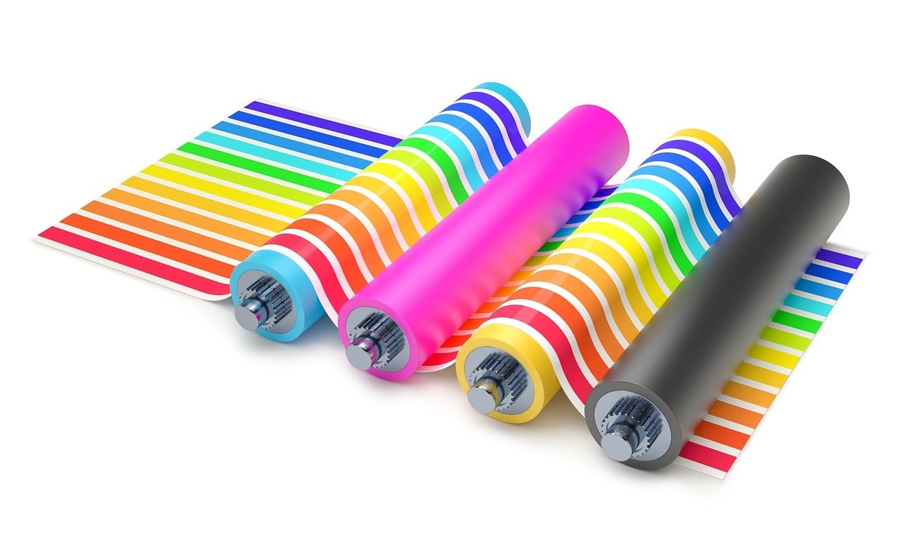 Custom printing material.