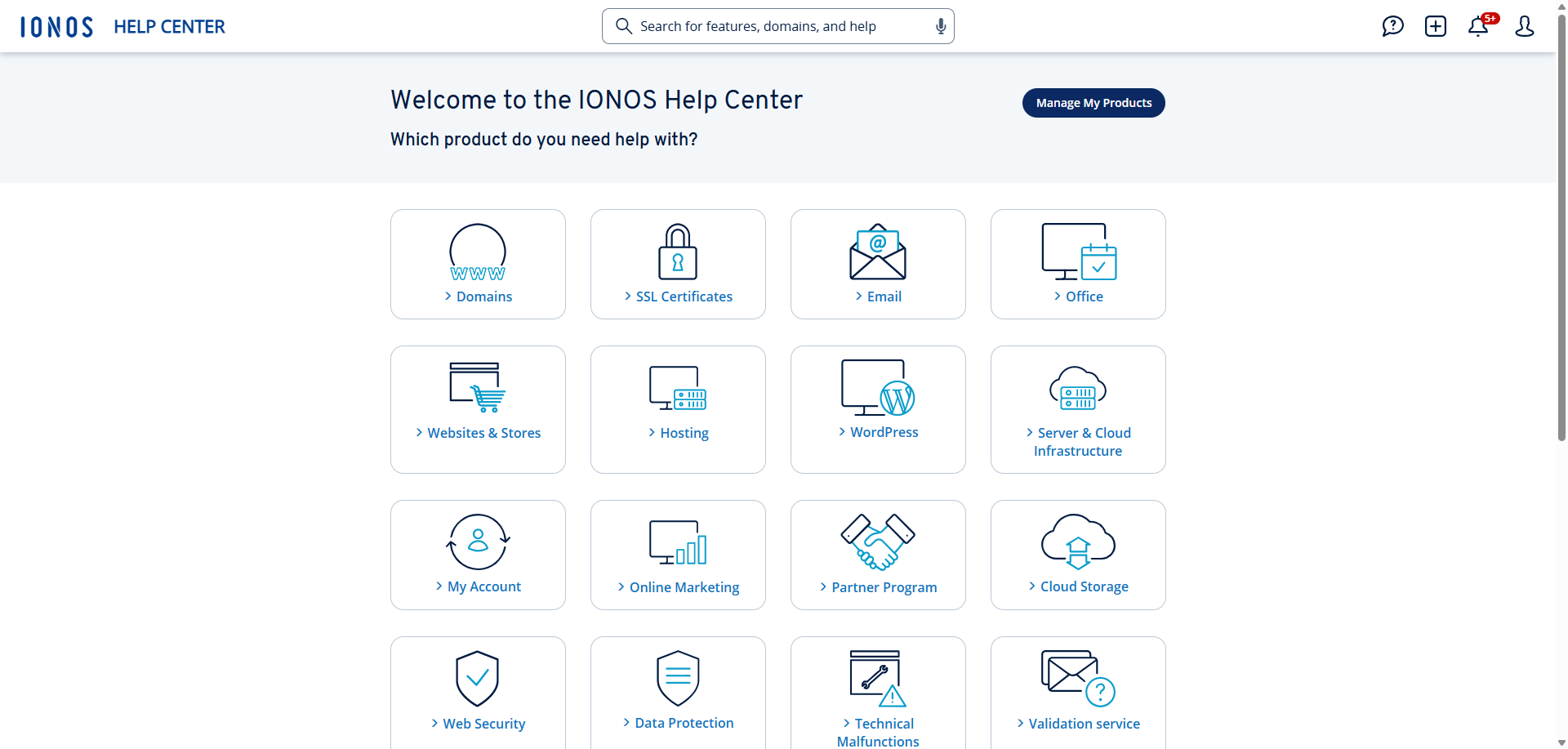 IONOS Help Center