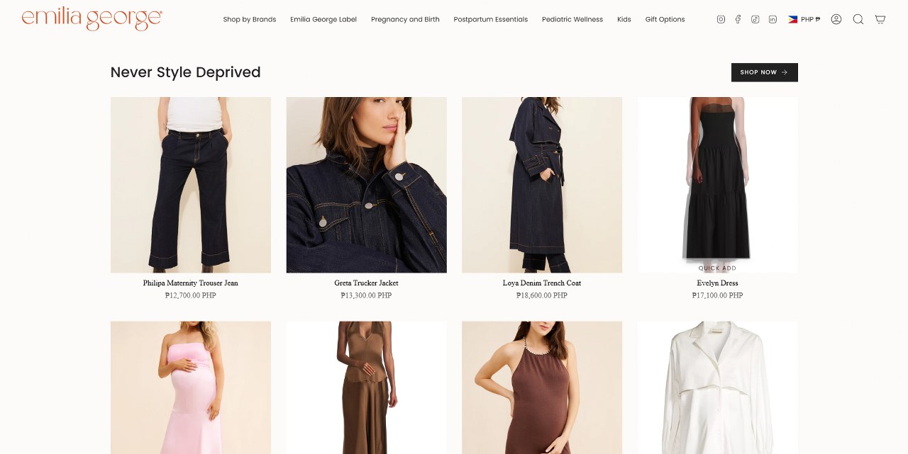 Emilia George's website.