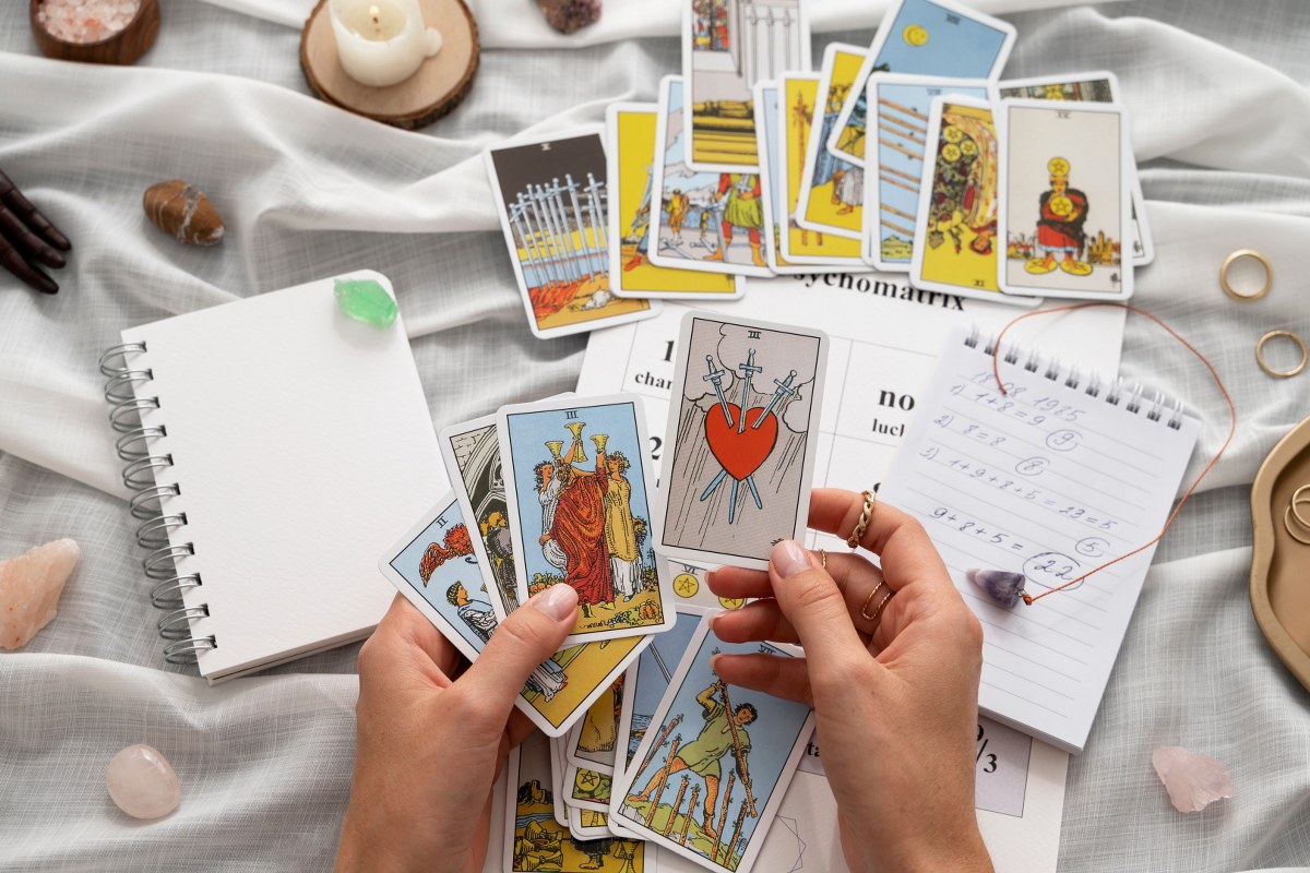 Finding the meaning of cards.