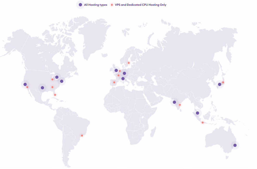 HostArmada server locations