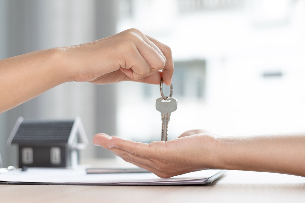House Key for a Renting.