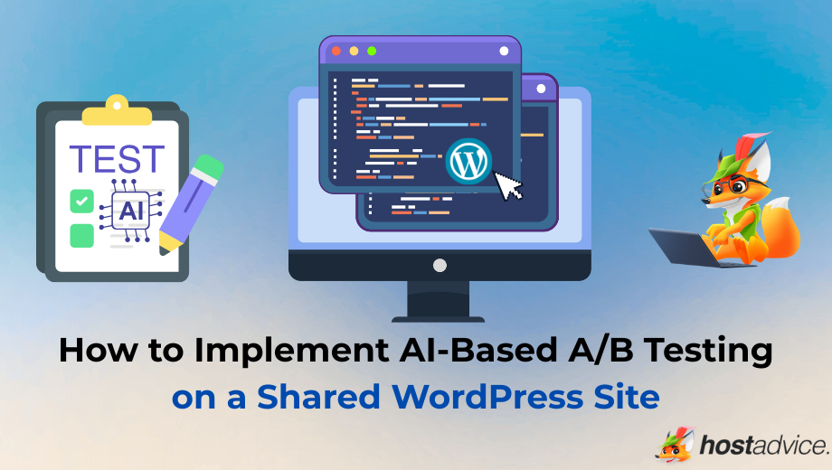 How to Implement AI-Based AB Testing on a Shared WordPress Site Banner