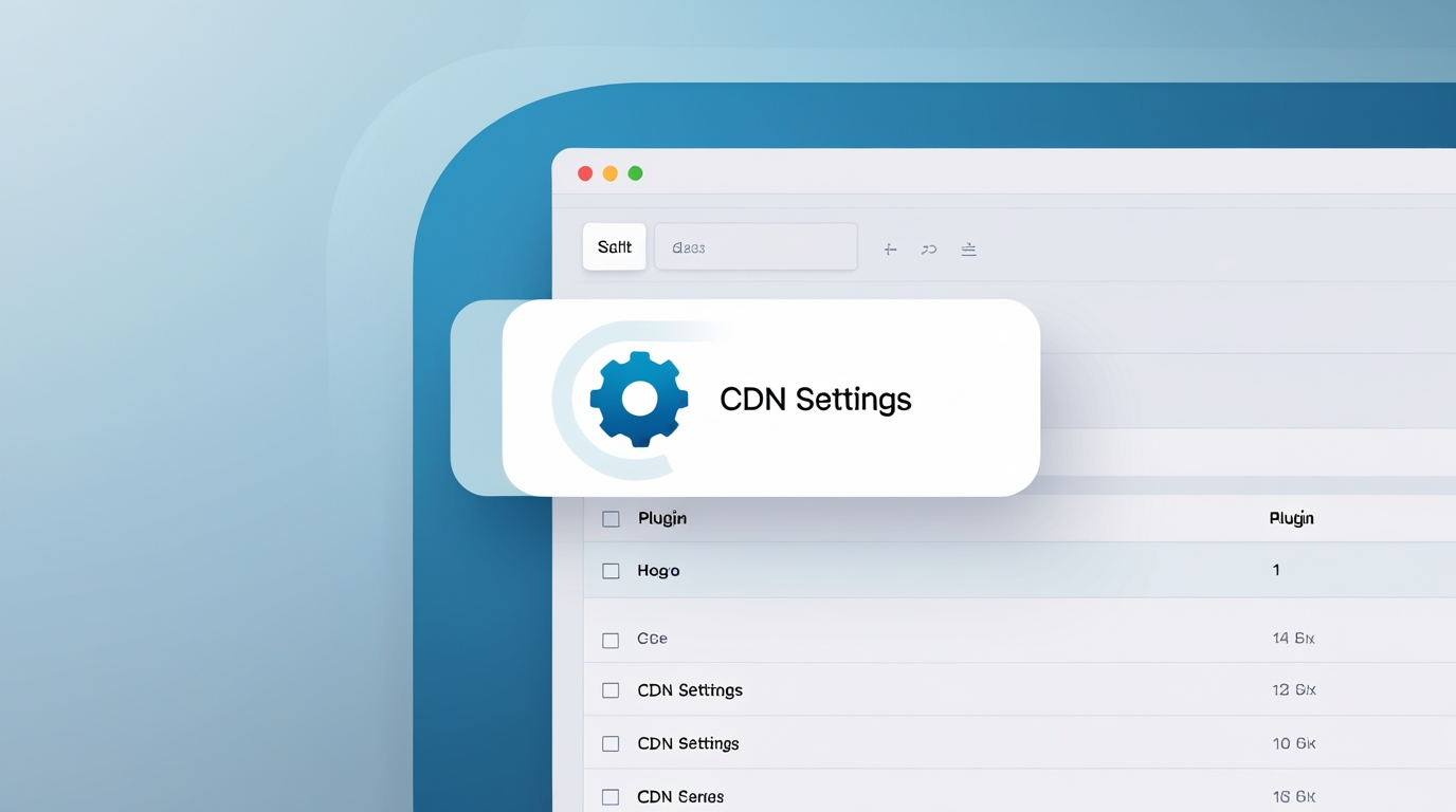 How to Integrate a CDN with Your WordPress Website - CDN Settings