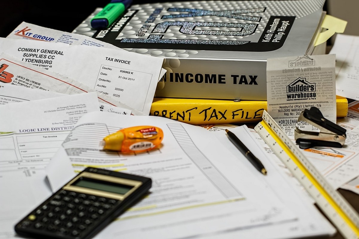 Income tax calculations.