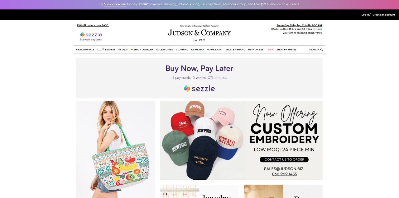 Judson's website.