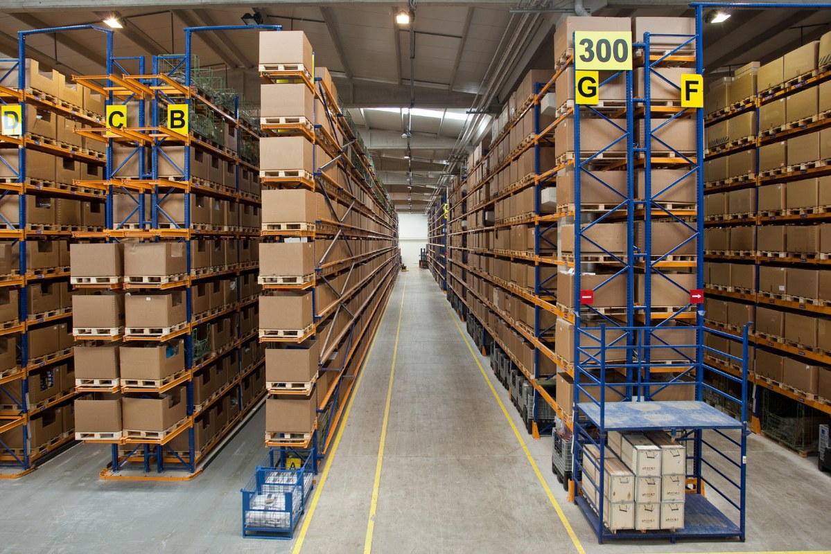 Large manufacturing storage.