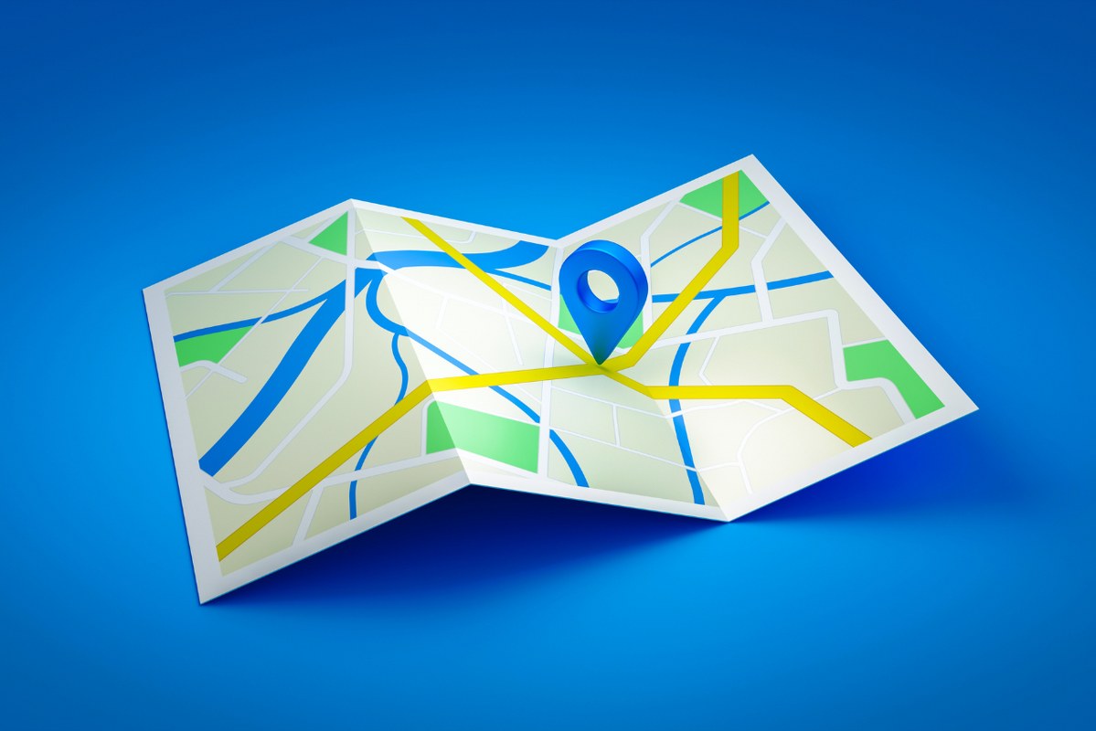 Location city map street navigation of road town travel gps.