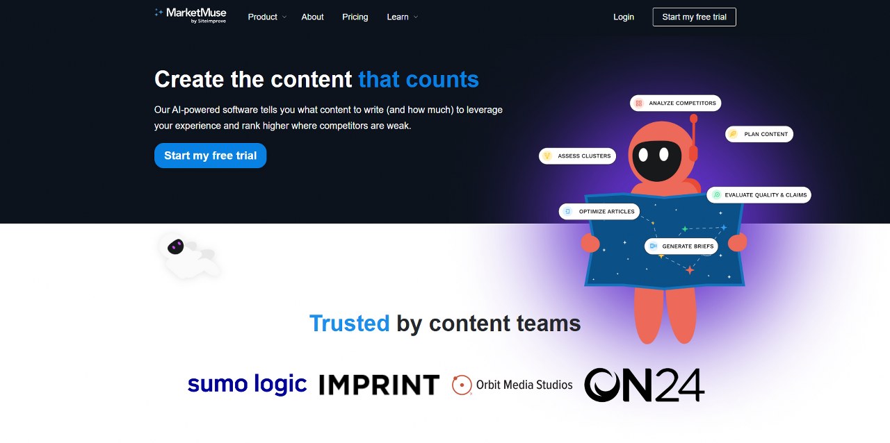 MarketMuse's website.
