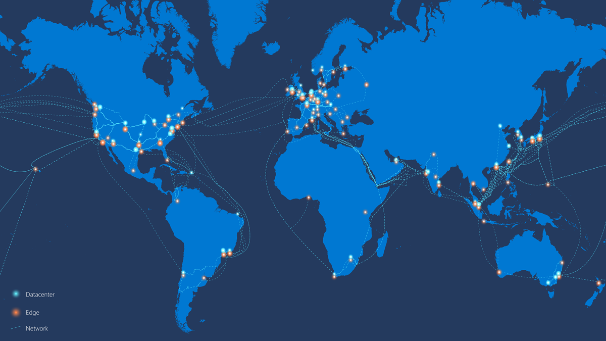 Microsoft Azure Server Locations