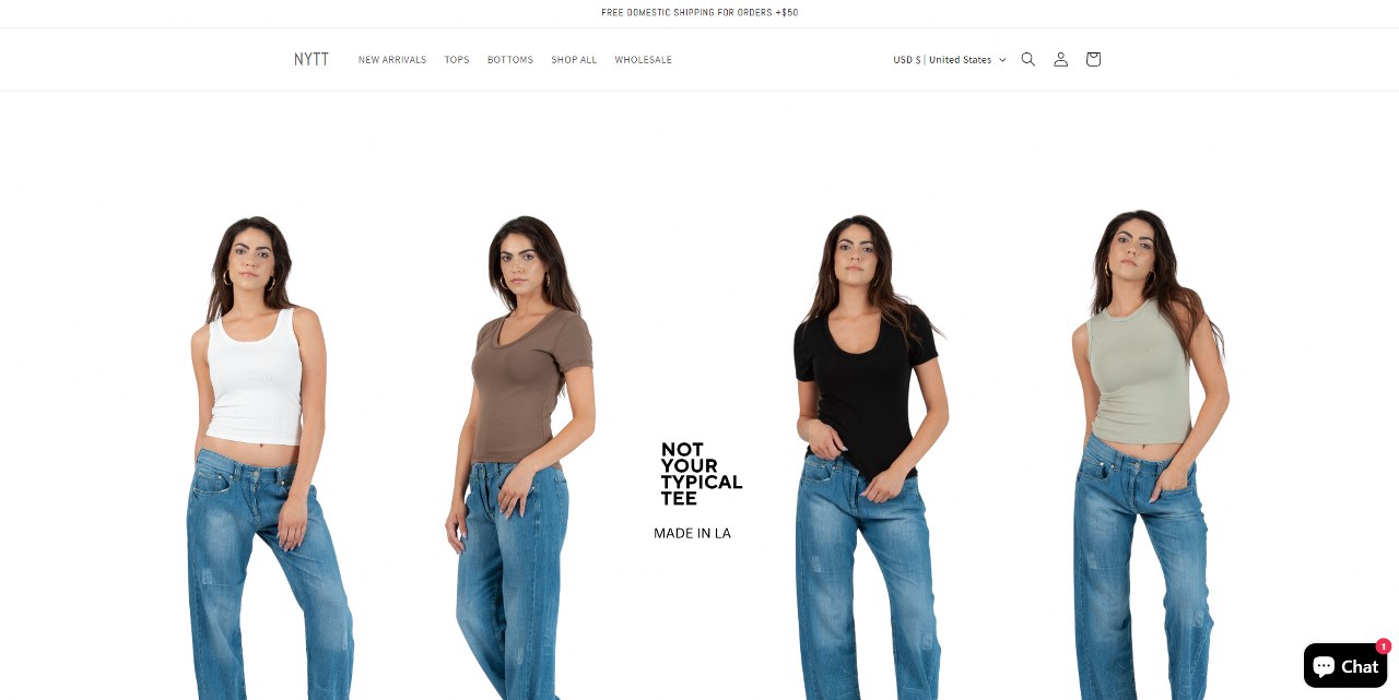 NYTT's website.