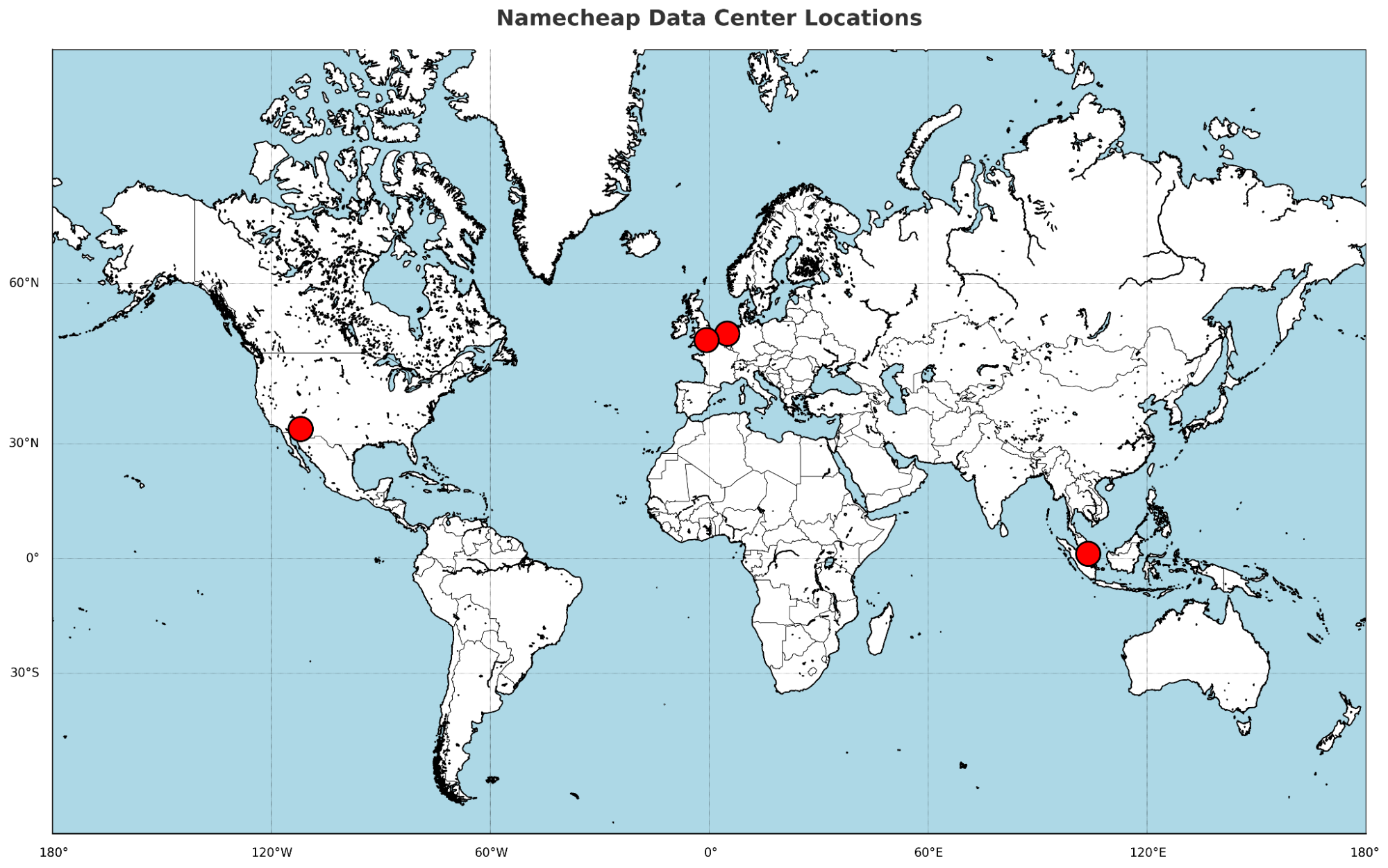 Namecheap Server Locations
