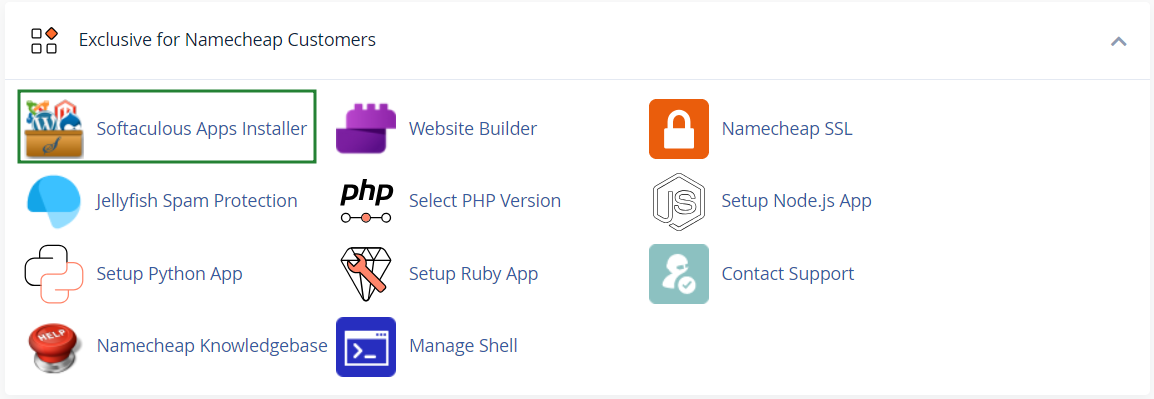 Softaculous Apps Installer