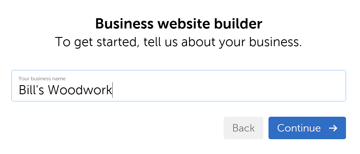 Getting started window