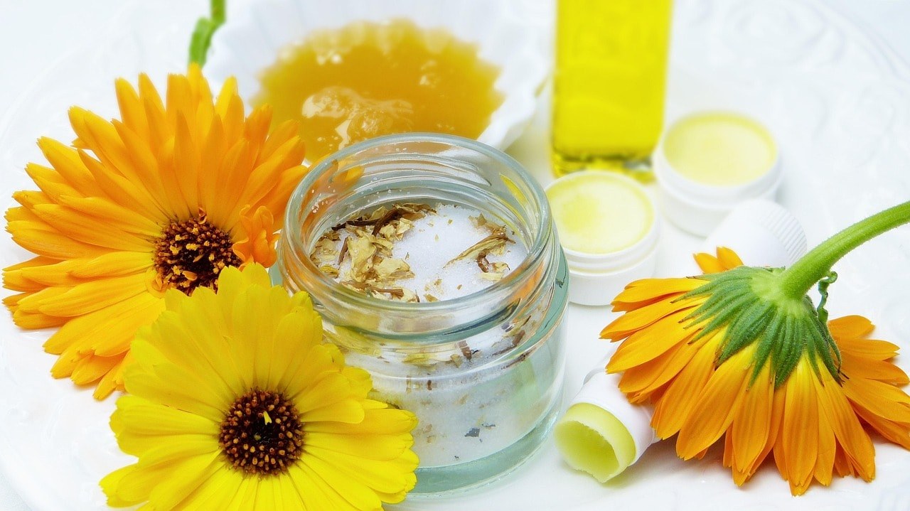 Natural beauty products.