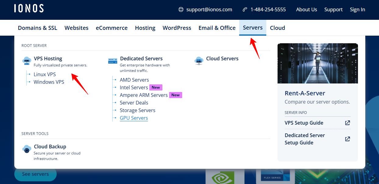 Bouton VPS Hosting