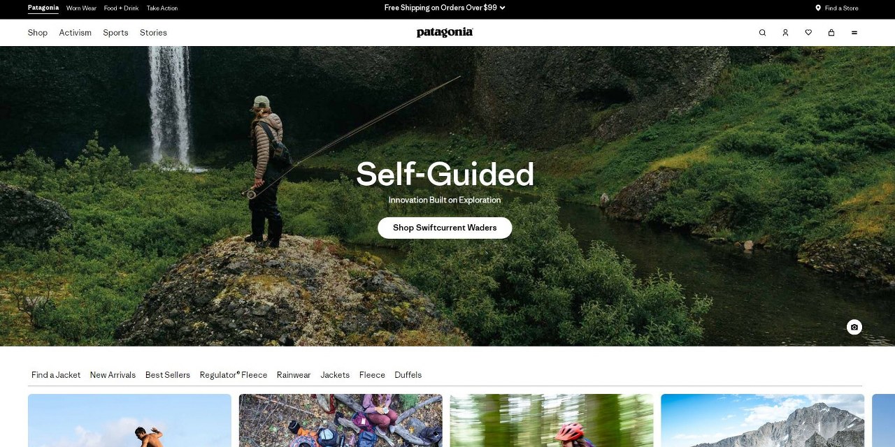 Patagonia website.