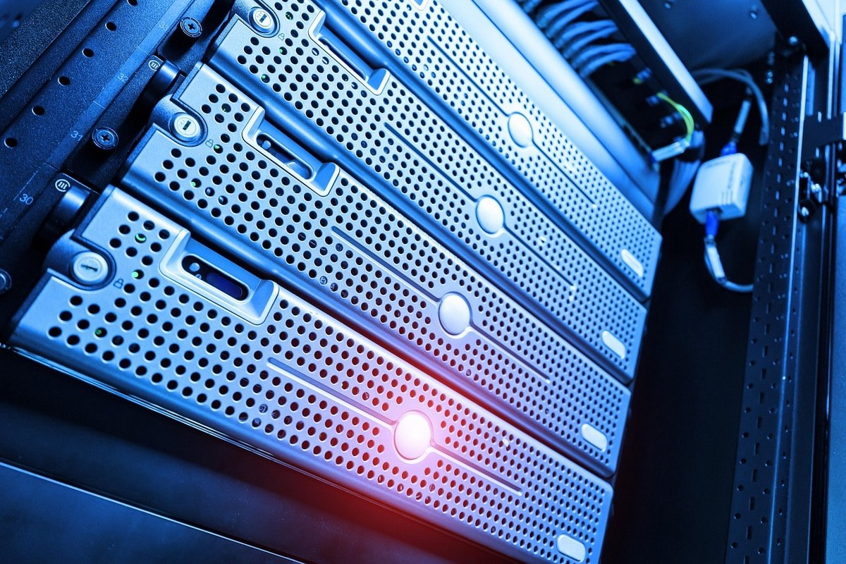 Physical web servers.
