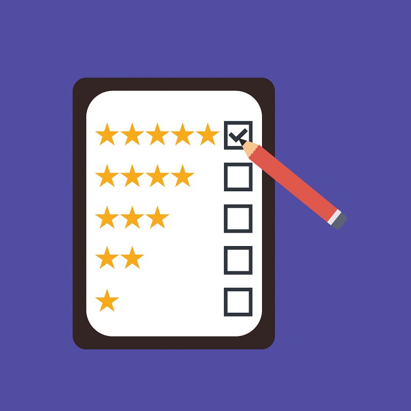Positive customer reviews.
