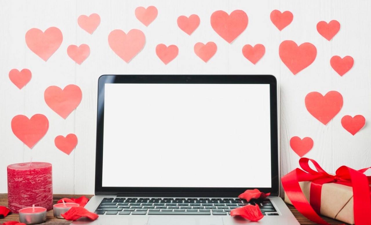 Publishing a Valentine's blog.