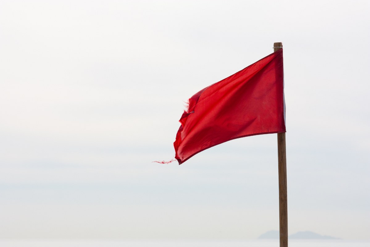 Red flag.