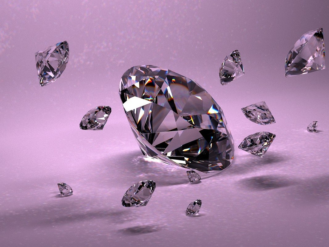 Refined diamonds.