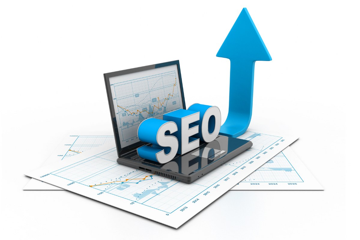 Search engine optimization growth chart.