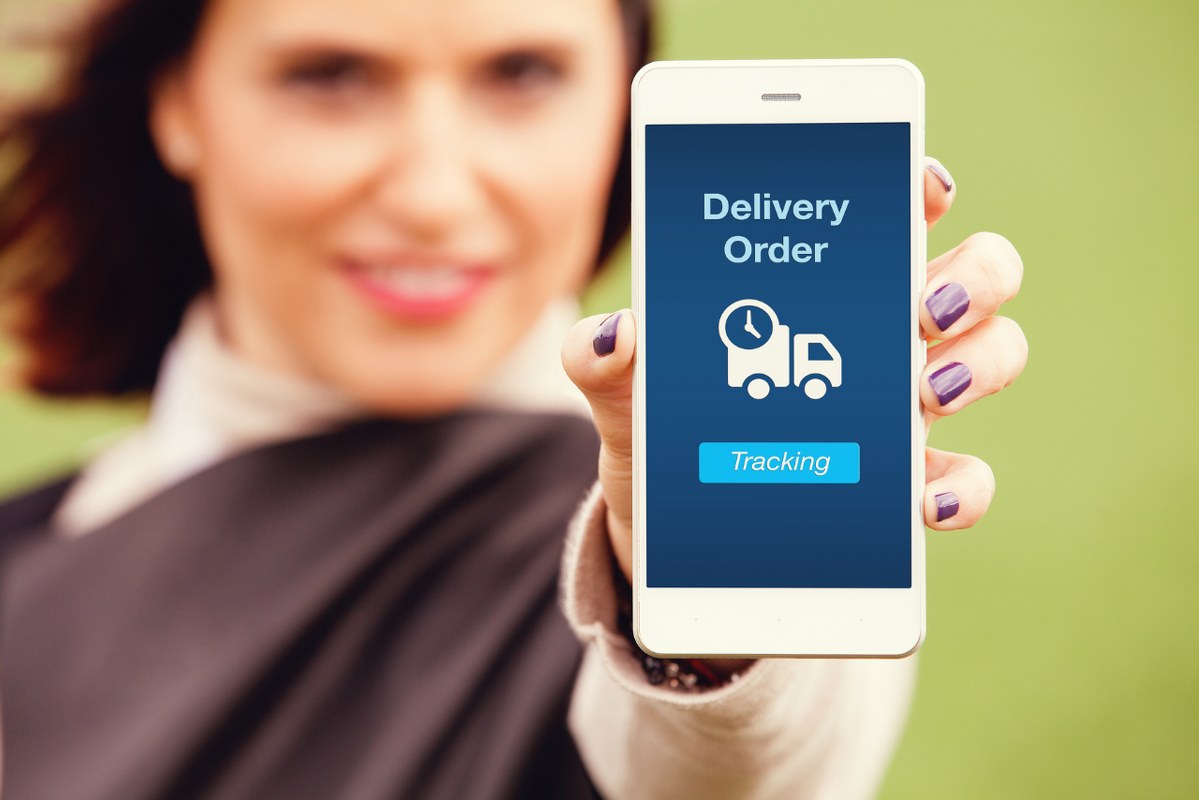 Shipment tracking app.