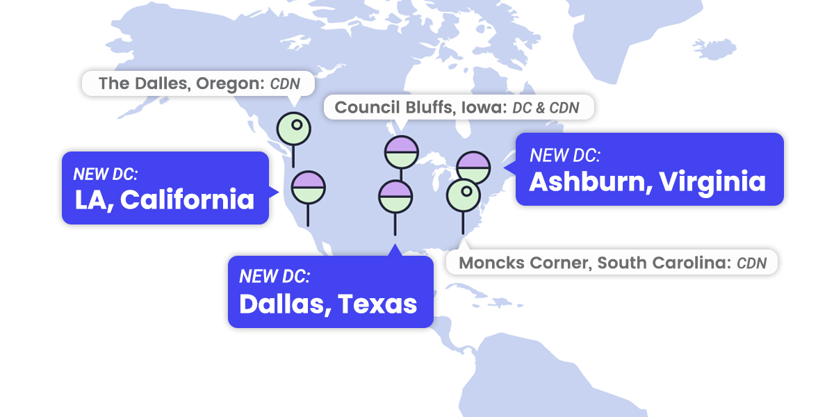 Siteground server locations