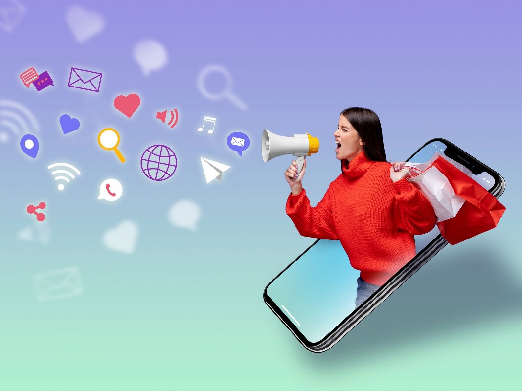 Social media concept.