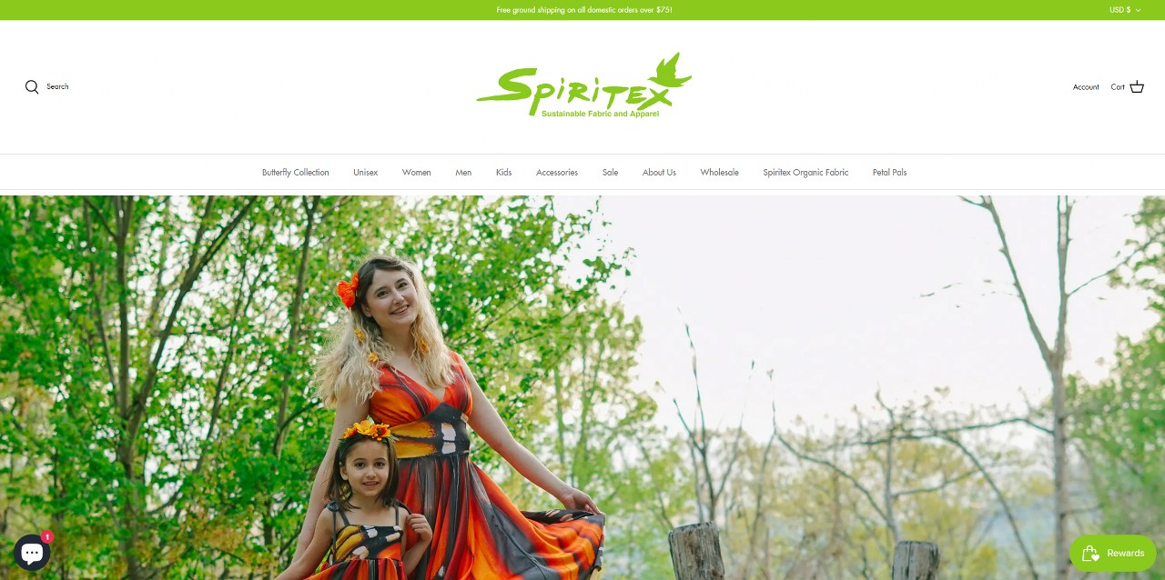 Spiritex' website.