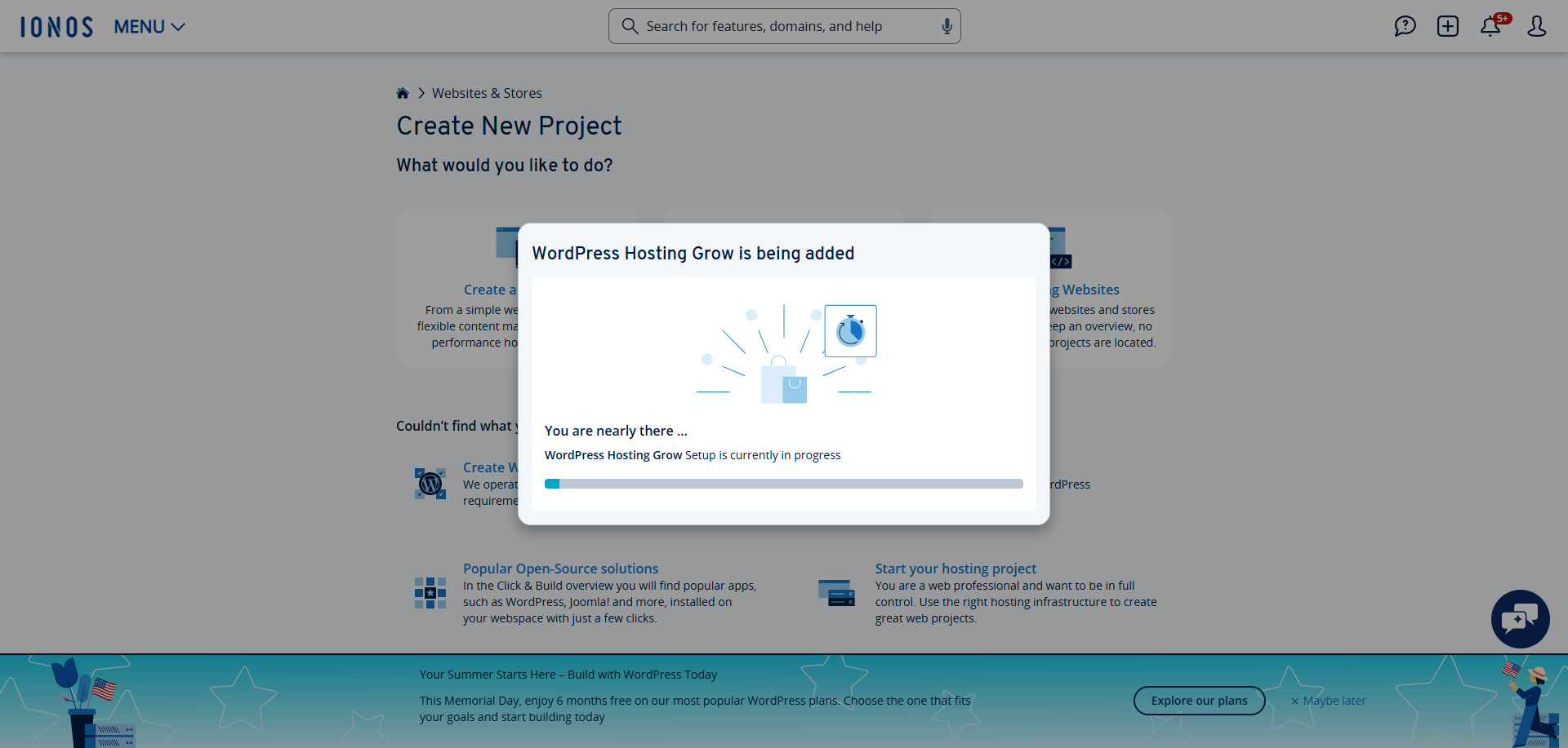 screenshot of the popup