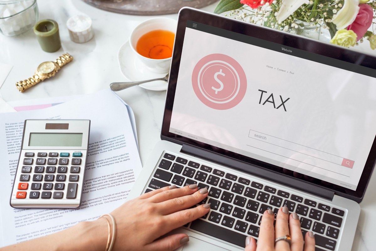 Tax & finance concept.