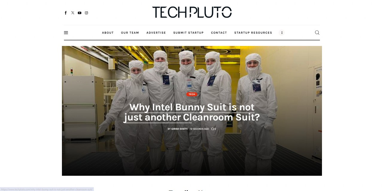 TechPluto's website.