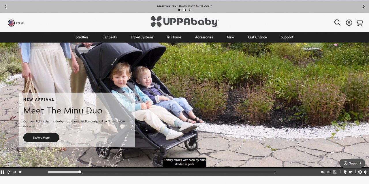 UPPAbaby's website.